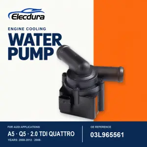 Motorwasserpumpe 03L965561 f&uuml;r Audi Bulk Supply