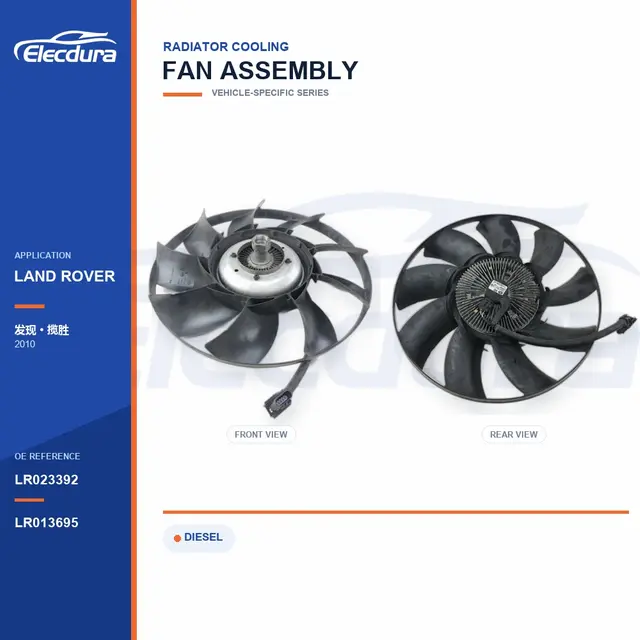 Ventola di raffreddamento radiatore per Land Rover Discovery/Range Rover LR023392 Fornitura in grandi quantit&agrave;