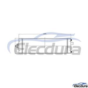 17M-03-51110 KOMATSU D275 Radiador