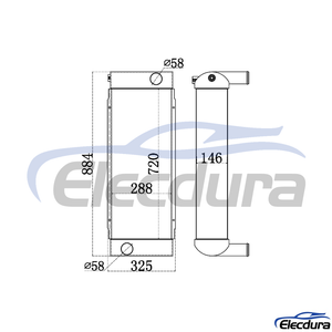 14549879 VOLVO EC210B Nuova Versione Radiatore