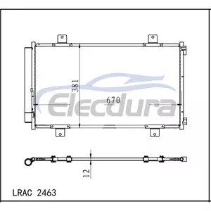 95310-61M00 Suzuki Sx4 S-Cross 2013-2016 Конденсатор кондиціонера