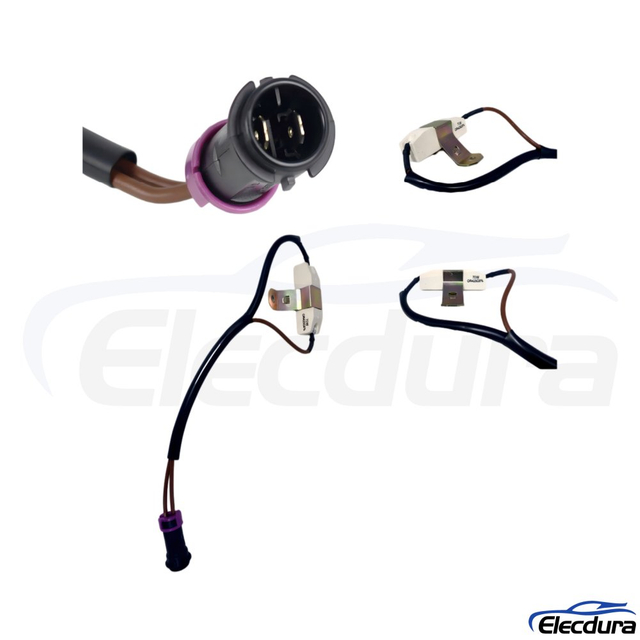 Resistor motor blower 4-pin 377971505F standar OE untuk sistem VW Gol, Saveiro, dan Parati HVAC.