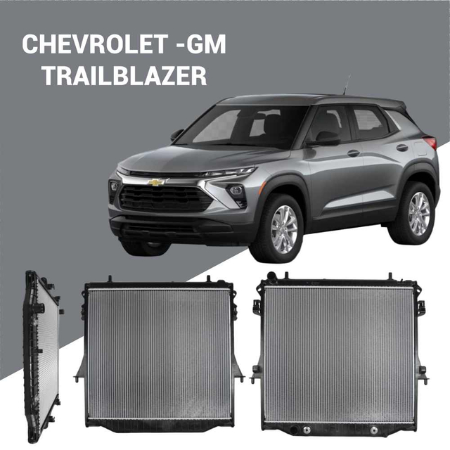 aftermarket-radiator 94716269 met AC voor Chevrolet GM-dieselvoertuigen