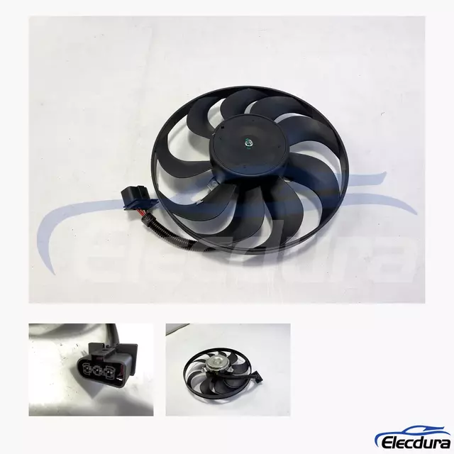 Rakitan Kipas Pendingin Radiator Volkswagen Santana 3000 33D959455 untuk pasokan grosir purnajual