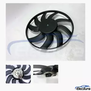 8K0959455F Audi radi&aacute;tor hűtőventil&aacute;tor motor ut&aacute;ngy&aacute;rtott nagykereskedelmi csere