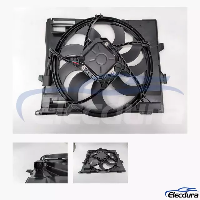 17428625440 Perakitan Kipas Pendingin Radiator Tanpa Sikat BMW penggantian grosir purnajual