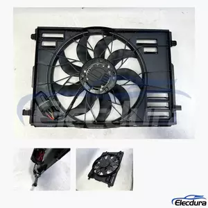A2479060200 ชุดพัดลมระบายความร้อนหม้อน้ำคู่ Mercedes-Benz ทดแทนขายส่งหลังการขาย