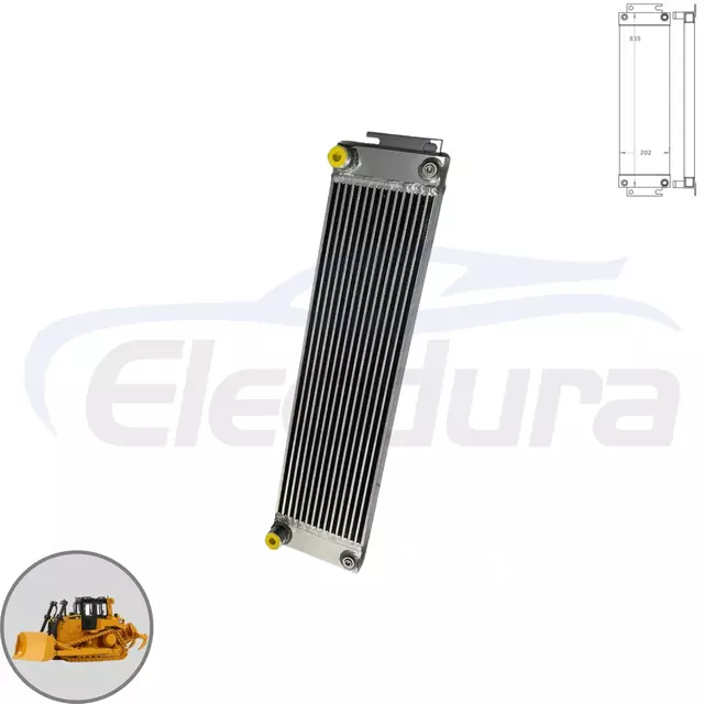 V&yacute;měna chladiče hydraulick&eacute;ho oleje Caterpillar D6R D7R 1437397 pro velkoobchod s n&aacute;hradn&iacute;mi d&iacute;ly