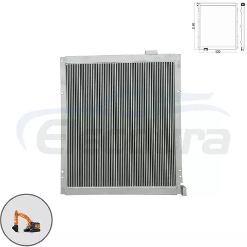 4466041 Hitachi ZX450-6 ψύκτη υδραυλικού λαδιού χονδρική αντικατάσταση aftermarket για διανομείς εξαρτημάτων εκσκαφέων