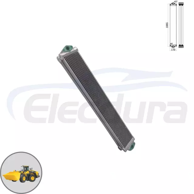 مبرد الزيت الهيدروليكي كامل التجميع 423-03-41230 مناسب لكوماتسو WA380-6. تصميم من الألومنيوم عالي التحمل متاح للبيع بالجملة بكميات كبيرة