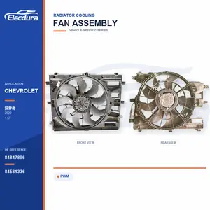ชุดพัดลมระบายความร้อนหม้อน้ำ สำหรับ Chevrolet Equinox 84847896 Bulk Supply
