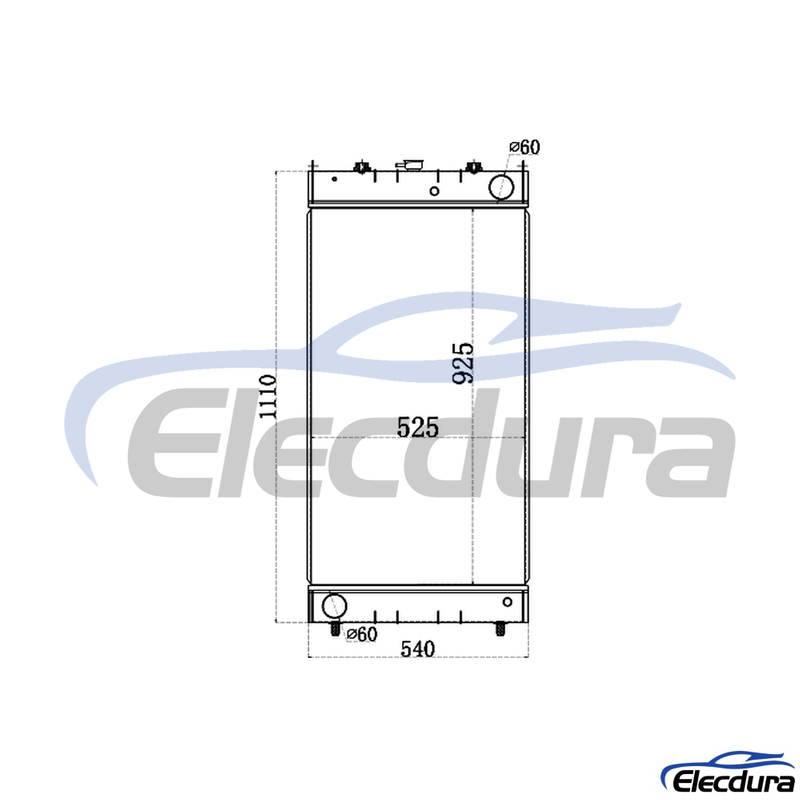 14X-03-35111 KOMATSU D65-15EO Radyat&ouml;r