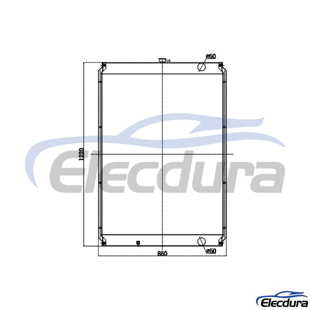 204-0983 KUCING E330C Radiator