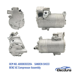A0008303204 ηλεκτρικός συμπιεστής AC 350V SHS33 για Mercedes-Benz EQC N293. Elecdura Προμήθεια χονδρικής.