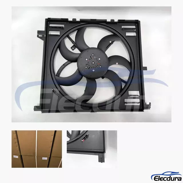 FW248006 Alfa Romeo Giulia / Stelvio satış sonrası toptan tedarik i&ccedil;in Fır&ccedil;asız Radyat&ouml;r Soğutma Fanı D&uuml;zeneği