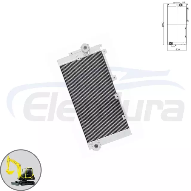 เครื่องทำความเย็นน้ำมัน Hyundai R220LC-9 สำหรับงานหนัก 11Q6-40644 B2B ขายส่ง
