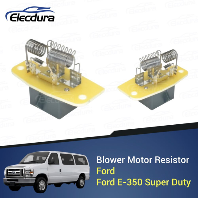 강화된 고전도 단자를 갖춘 Ford E-350 Super Duty용 IATF 16949 인증 BR223 블로워 모터 저항기.