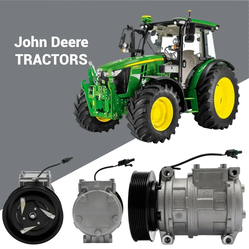 AH169875 John Deere A/C استبدال ما بعد البيع للضاغط لتوريد قطع غيار المعدات بالجملة