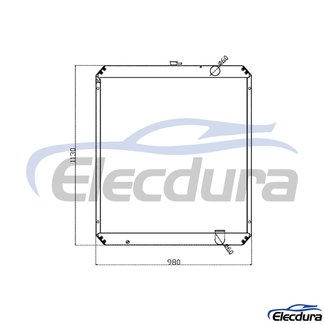 11N9-40200 Hyundai R335-7 หม้อน้ำ ชุดประกอบทั้งหมด