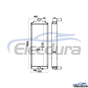 383-6407 CAT E345C/345D Radiateur