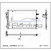 68102117AA Dodge Dge Journey 2011-2015 Condensatore A/C Nucleo da 16 mm