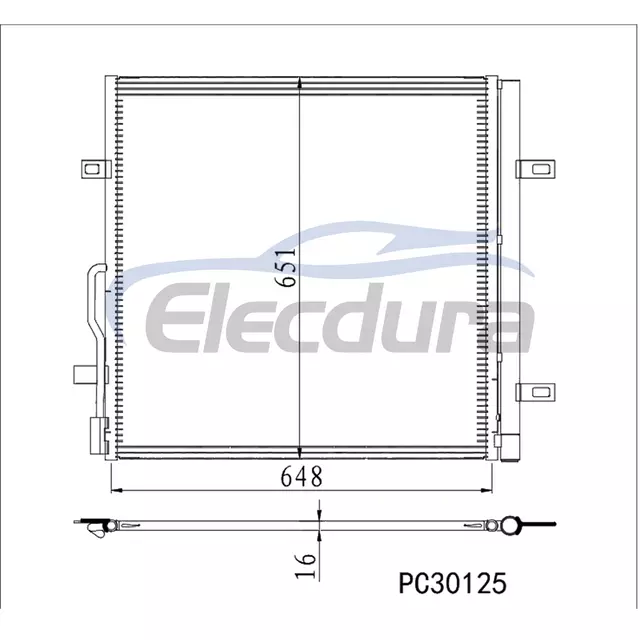 84569932 Gruppo condensatore aria condizionata Chevrolet Traverse 2018-2019