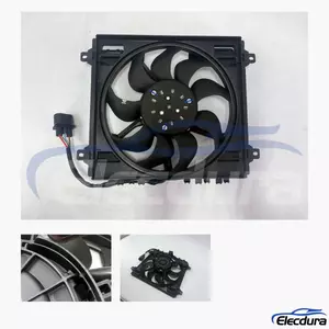 4S0121203A Ansamblu ventilator de răcire pentru radiator fără perii Audi &icirc;nlocuire angro pentru piața de schimb
