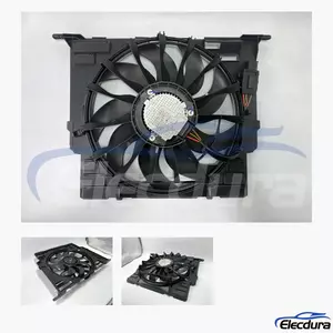 17428742612 Sostituzione all'ingrosso aftermarket del gruppo ventola di raffreddamento del radiatore senza spazzole BMW