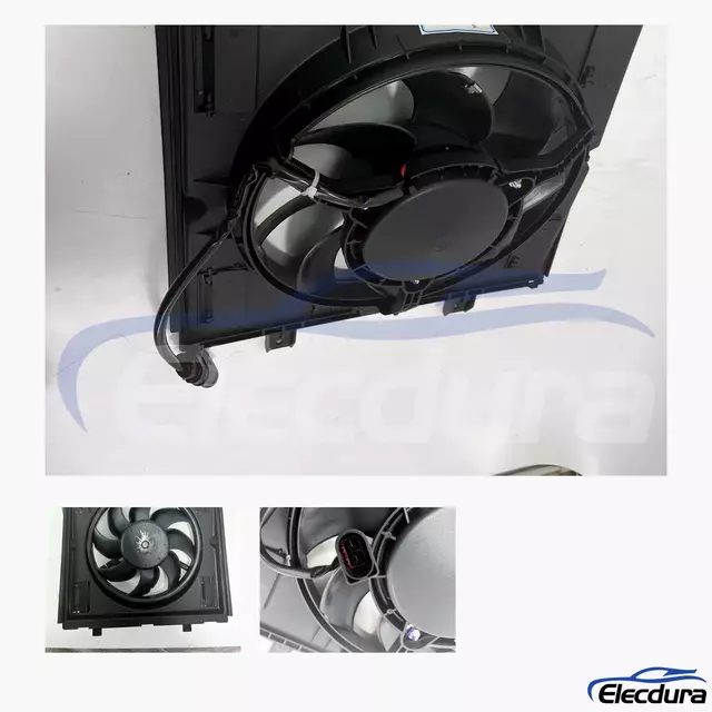 99762403503 Porsche Dual Radiator Cooling Fan Assembly aftermarket оптова заміна