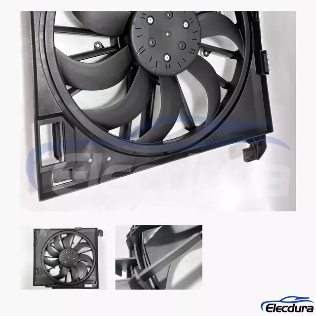 Land Rover XF / XFR satış sonrası toptan tedarik i&ccedil;in 9W838C607BK Fır&ccedil;asız Radyat&ouml;r Soğutma Fanı D&uuml;zeneği