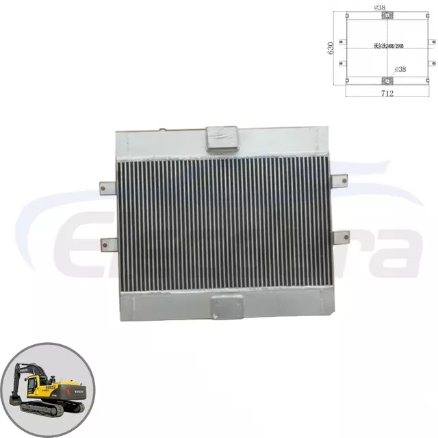 Hochleistungs-&Ouml;lk&uuml;hler Volvo EC290B 14538609 Gro&szlig;handelslieferant – Premium-B2B-Aftermarket-Hydraulikk&uuml;hler f&uuml;r EC240B EC240C EC290C-Bagger zu wettbewerbsf&auml;higen Preisen