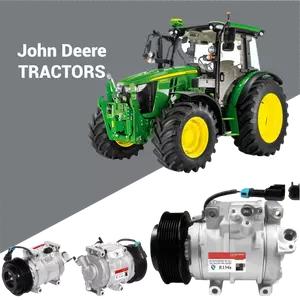 DCP99520 Remplacement du compresseur de climatisation John Deere pour la fourniture de pi&egrave;ces d'&eacute;quipement en gros