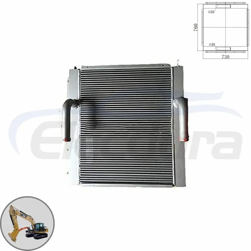 Caterpillar E200B เครื่องทำความเย็นน้ำมันไฮดรอลิก 099-1431 มุมมองหลักสำหรับซัพพลายเออร์ขายส่งและผู้จัดจำหน่ายตามคำสั่งซื้อจำนวนมาก การเปลี่ยนอะไหล่หลังการขายระดับพรีเมียมด้วย OEM ที่แม่นยำ เหมาะสำหรับผู้นำเข้ารถขุดที่กำลังมองหาสินค้าคงคลังคุณภาพสูง