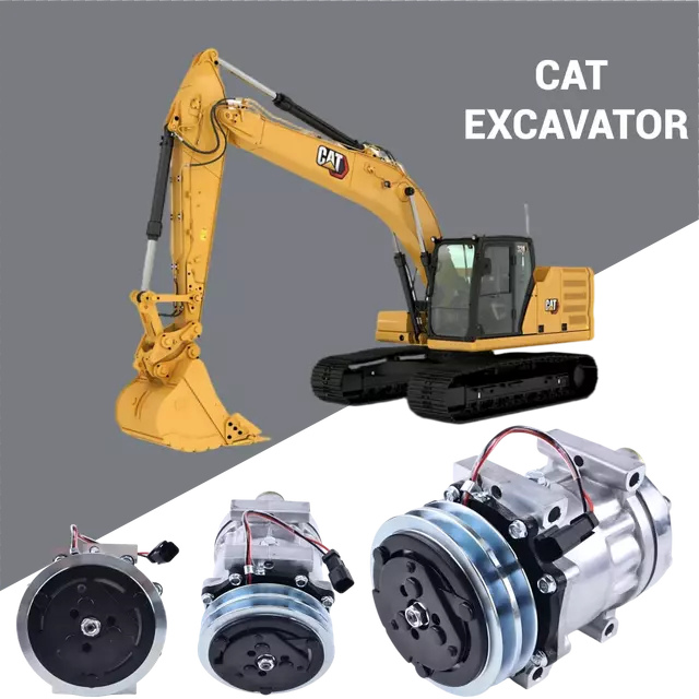 415-2557 Caterpillar SD7H13 &icirc;nlocuitor de piesă de schimb pentru compresor de curent alternativ pentru furnizarea de piese en-gros