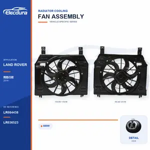 Ensemble ventilateur de refroidissement de radiateur pour Land Rover Range Rover 600W LR084438 approvisionnement en vrac