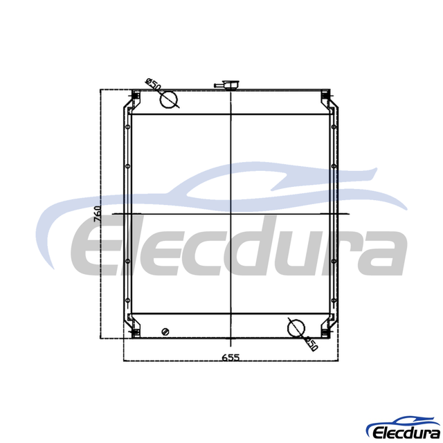 196-8031 CAT E312C Radiador