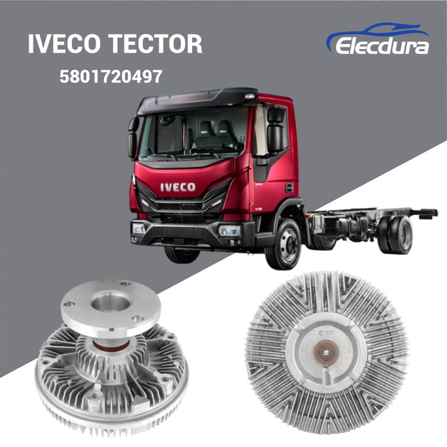 5801720497 IVECO Tector Mechanical Sprzęgło wentylatora do 150S21 / 150E21 / 170E21 / 170E22 / 240E22