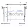 64536914033 BMW Z4 (E85/E86) 2003-2008 Kondensor AC