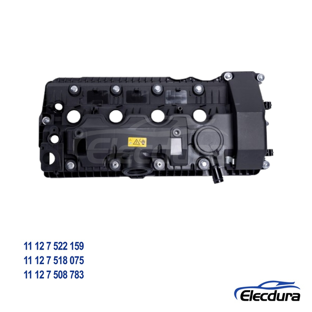 غطاء صمام محرك BMW 11127522159 لمحركات N62 V8 المستخدمة في BMW 550i 650i X5 745i 750Li غطاء صمام استبدال ما بعد البيع