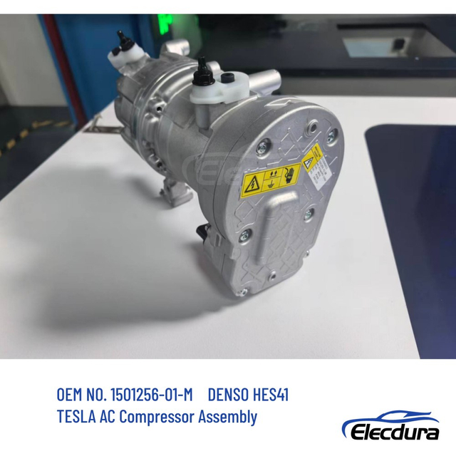 1501256-01-M elektrisk AC kompressor 350V til Tesla HES41, engros for import&oslash;rer.