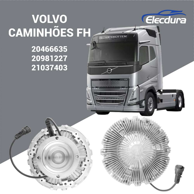 20466635 Giunto viscoso ventola elettronico per camion VOLVO FH 500 e FH 540, 2012-2023, vendita all'ingrosso in fabbrica