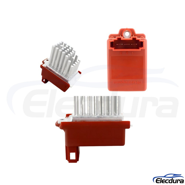 Resistor motor blower 1J0907521 untuk AC VW dan Audi, bagian pendingin purnajual premium standar OE.