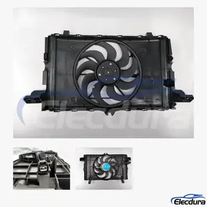 Tesla Model Y Brushless Συγκρότημα ανεμιστήρα ψυγείου 1607808-00-A για aftermarket χονδρική προμήθεια