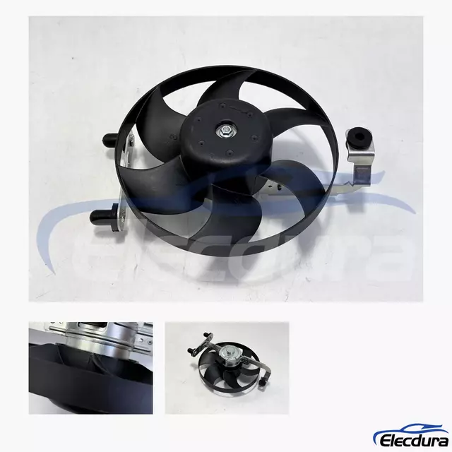 Substitui&ccedil;&atilde;o por atacado do ventilador de refrigera&ccedil;&atilde;o do radiador de 98762405001 Porsche