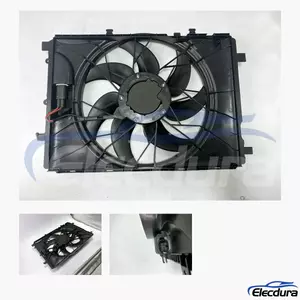 A2045000493 Mercedes-Benz b&oslash;rstel&oslash;s k&oslash;ler k&oslash;leventilator montering eftermarked engros udskiftning