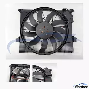 A1645000093 Mercedes-Benz b&oslash;rstel&oslash;s k&oslash;ler k&oslash;leventilator montering eftermarked engros udskiftning