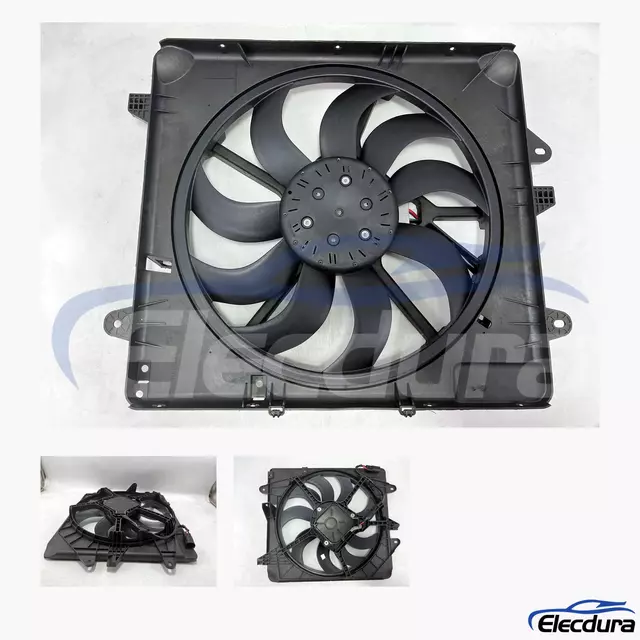M&oacute;dulo de ventilador de refrigeraci&oacute;n del radiador 68239522AA para suministro al por mayor del mercado de accesorios Jeep Wrangler